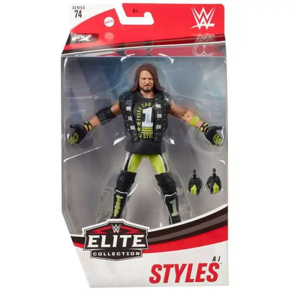 WWE Wrestling Elite Collection Series 74 AJ Styles Action Figure