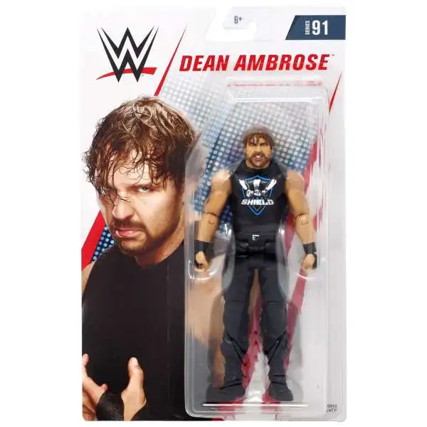 WWE Wrestling Series 91 Dean Ambrose Action Figure [Shield Shirt]