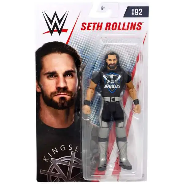WWE Wrestling Series 92 Seth Rollins Action Figure [Shield Shirt]