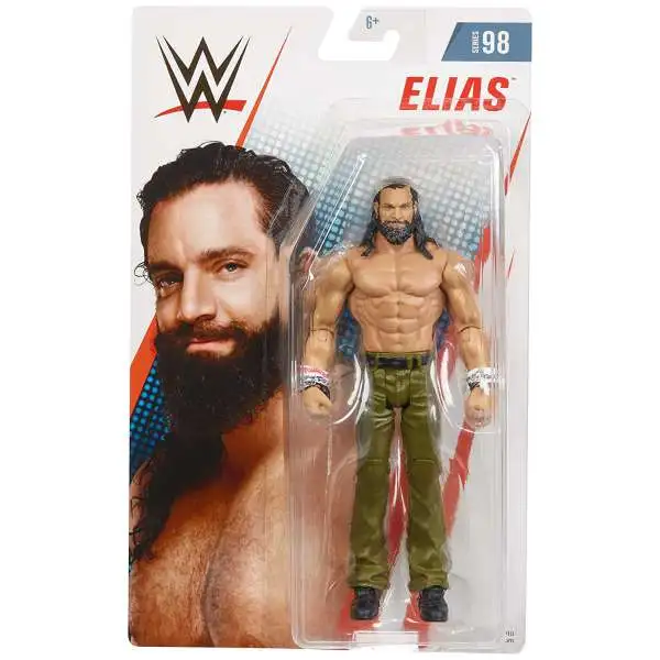 WWE Wrestling Series 98 Elias Action Figure