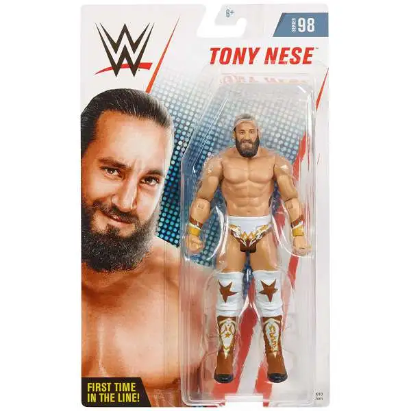 WWE Wrestling Series 98 Tony Nese Action Figure [Regular Version, White Trunks]
