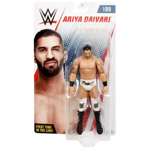 WWE Wrestling Series 99 Ariya Daivari Action Figure [White Attire]