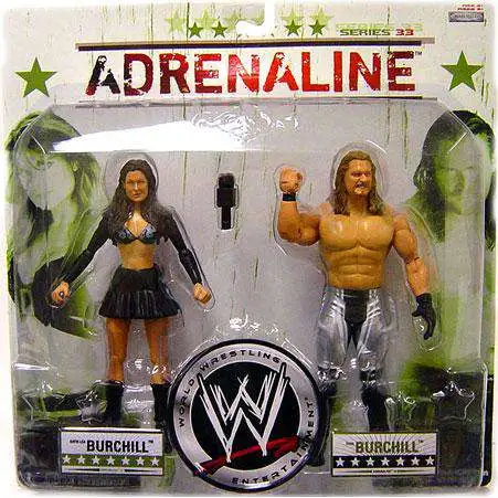 WWE Wrestling Adrenaline Series 33 Katie Lee Burchill & Paul Burchill Action Figure 2-Pack