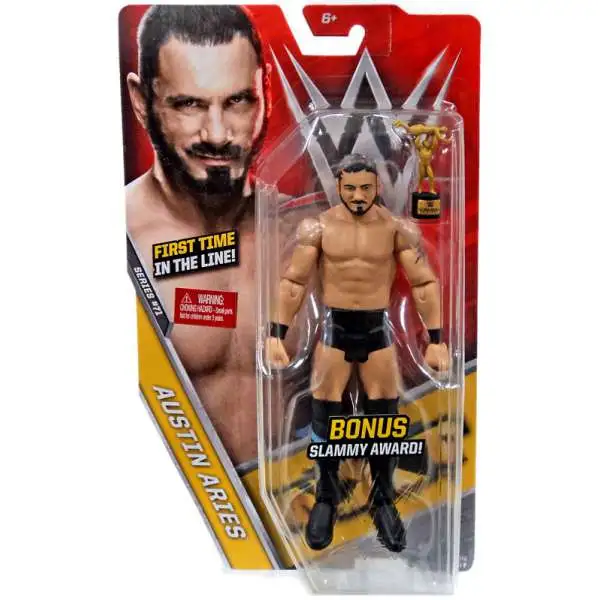 WWE Wrestling Series 71 Austin Aries Action Figure [Bonus Slammy Award]