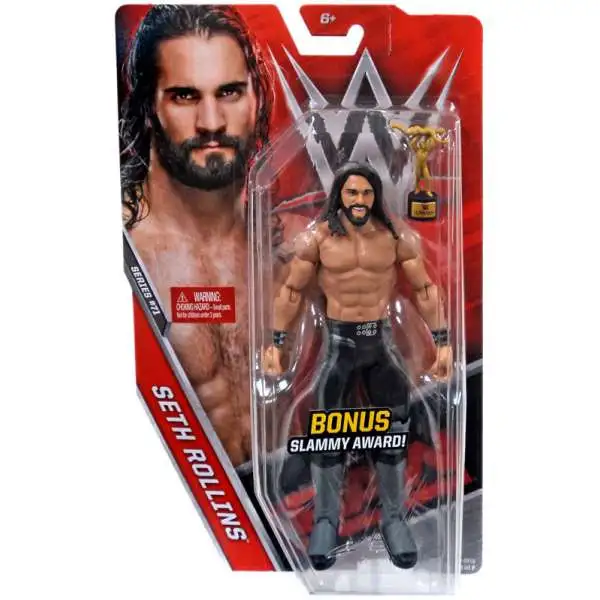 WWE Wrestling Series 71 Seth Rollins Action Figure [Bonus Slammy Award]