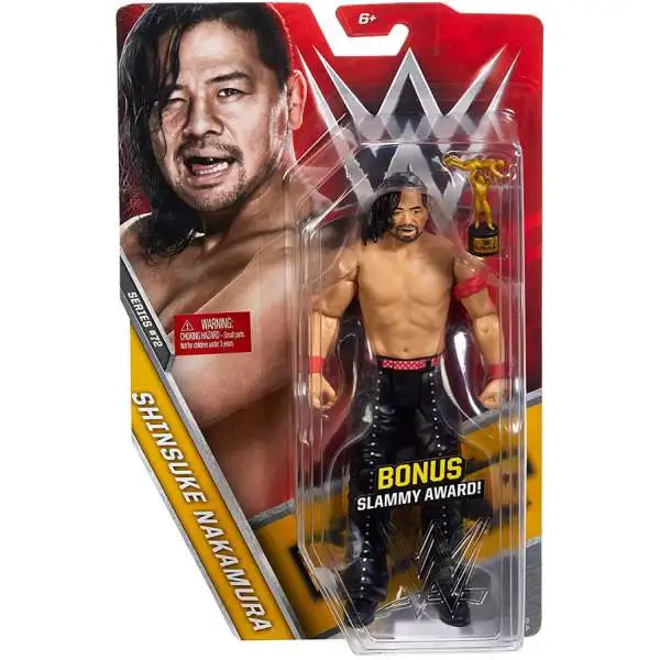WWE Wrestling Series 72 Shinsuke Nakamura Action Figure [Bonus Slammy Award]