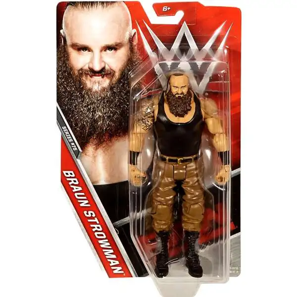 WWE Wrestling Series 75 Braun Strowman Action Figure [Damaged Package]