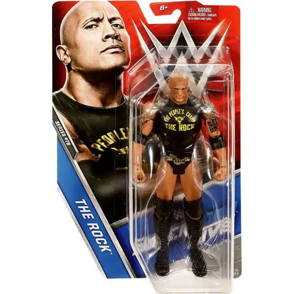 WWE Wrestling Series 76 The Rock Action Figure