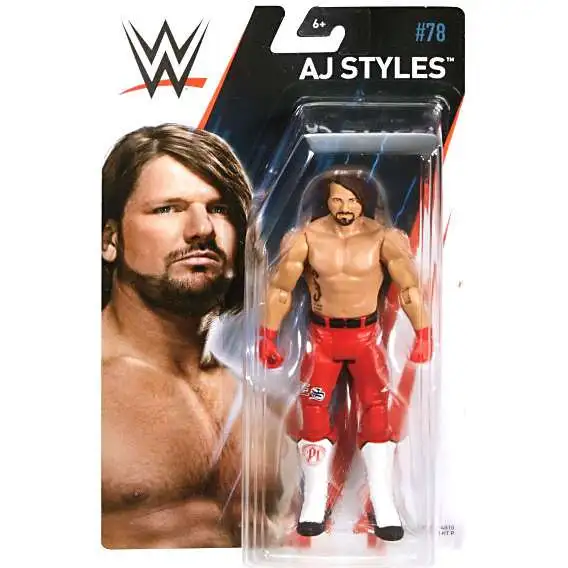 WWE Wrestling Series 78 AJ Styles Action Figure