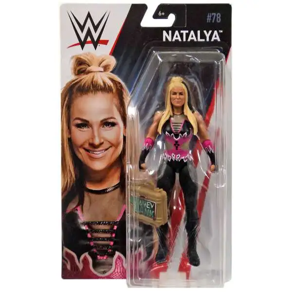 WWE Wrestling Series 78 Natalya Action Figure [Money in the Bank Briefcase]
