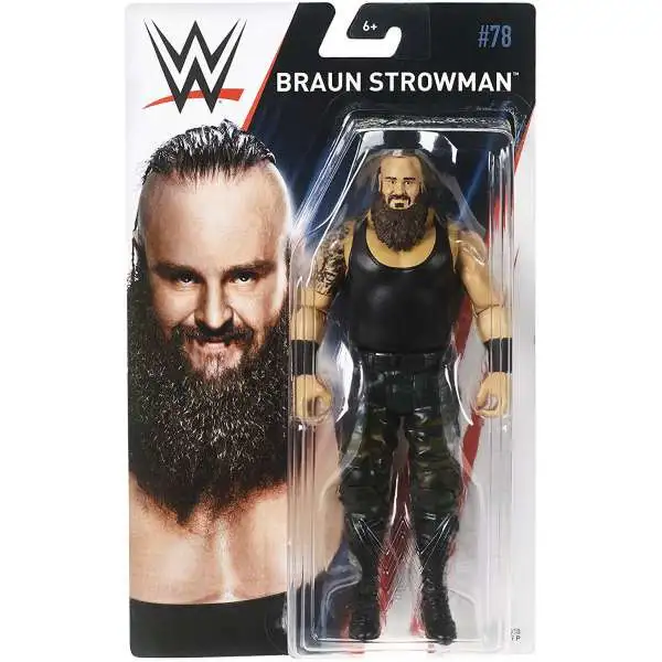 WWE Wrestling Series 78 Braun Strowman Action Figure [Damaged Package]