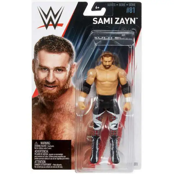 WWE Wrestling Series 81 Sami Zayn Action Figure