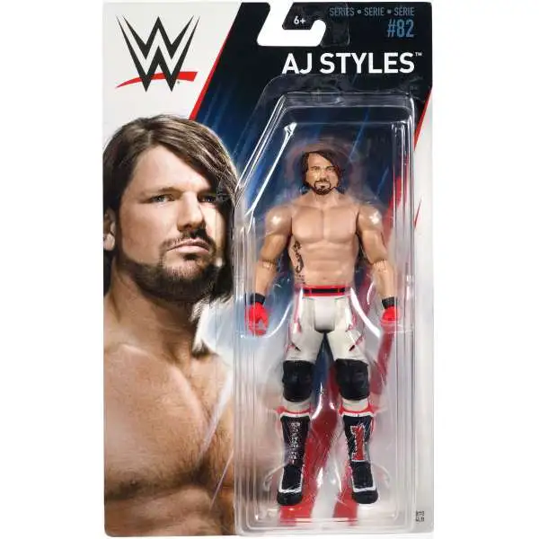 WWE Wrestling Series 82 AJ Styles Action Figure [Damaged Package]