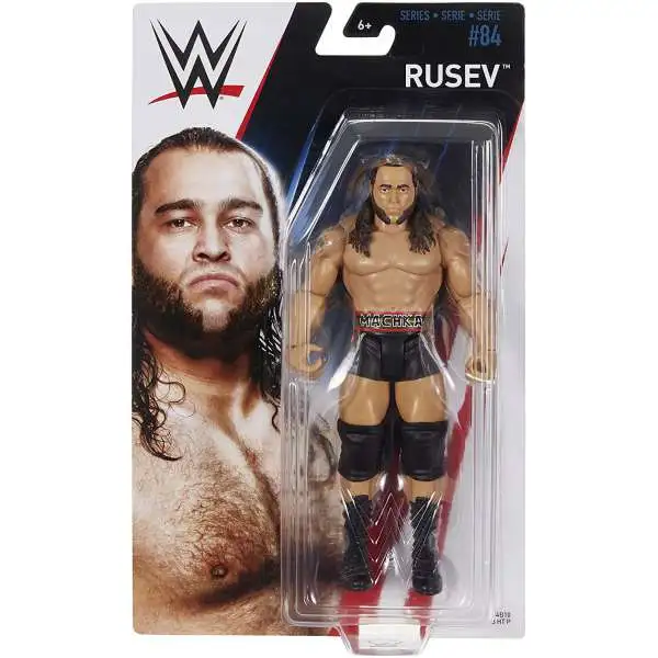 WWE Wrestling Series 84 Rusev Action Figure