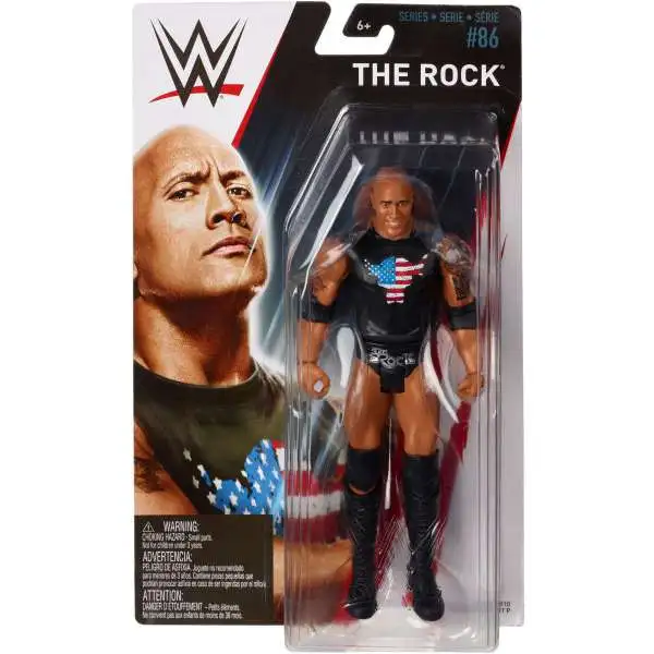 WWE Wrestling Series 86 The Rock Action Figure