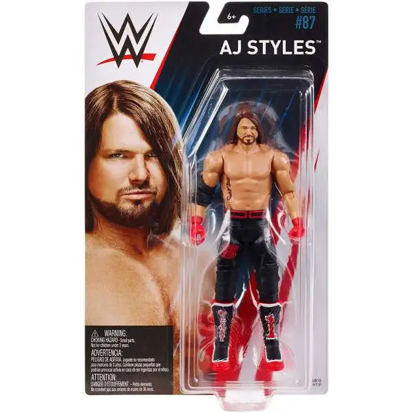 WWE Wrestling Series 87 AJ Styles Action Figure