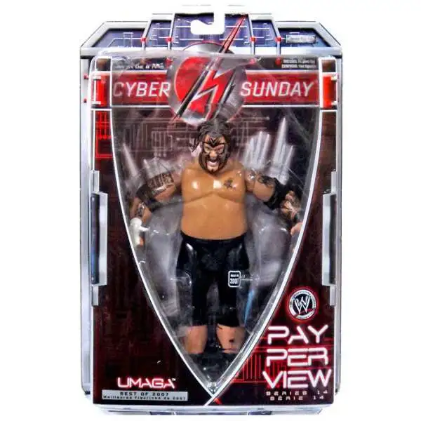 WWE Wrestling Ruthless Aggression Best of 2007 Series 1 Umaga Action Figure