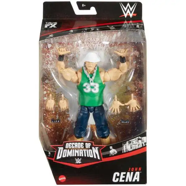 WWE Wrestling Elite Collection Decade of Domination John Cena Exclusive Action Figure