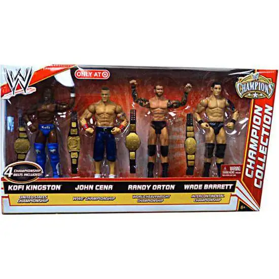 WWE Wrestling Champions Collection John Cena, Randy Orton, Kofi