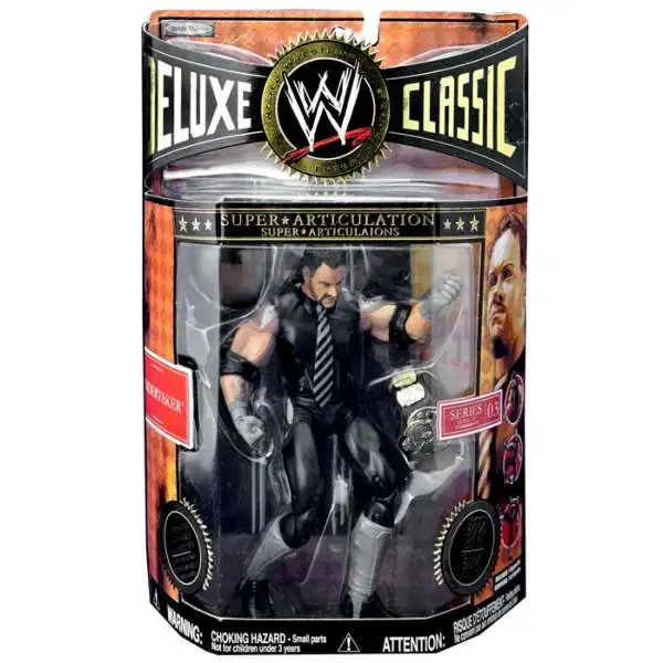 WWE Wrestling Deluxe Classic Superstars Series 3 Undertaker Exclusive Action Figure