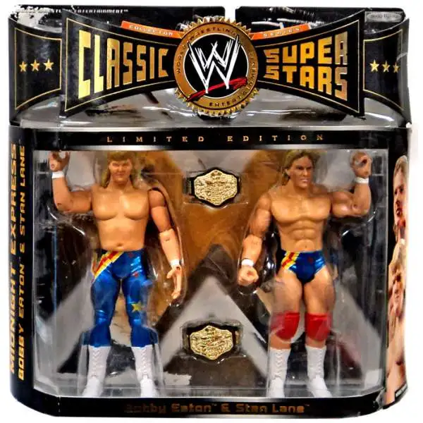 WWE Wrestling Classic Superstars Series 6 Bobby Eaton & Stan Lane Exclusive Action Figure 2-Pack