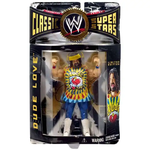 WWE Wrestling Classic Superstars Series 2 Dude Love Action Figure [With Autograph]