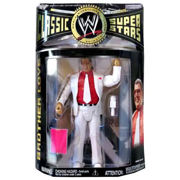 WWE Wrestling Classic Superstars Series 13 Brother Love Action Figure
