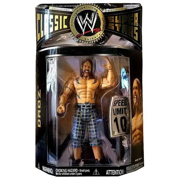WWE Wrestling Classic Superstars Series 13 Droz Action Figure