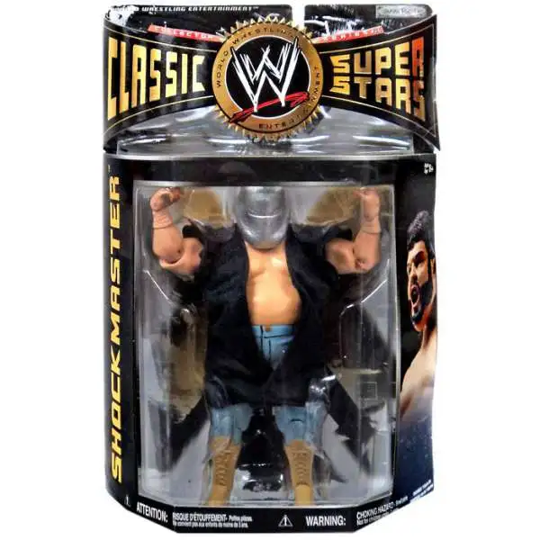 WWE Wrestling Classic Superstars Series 26 Shockmaster Action