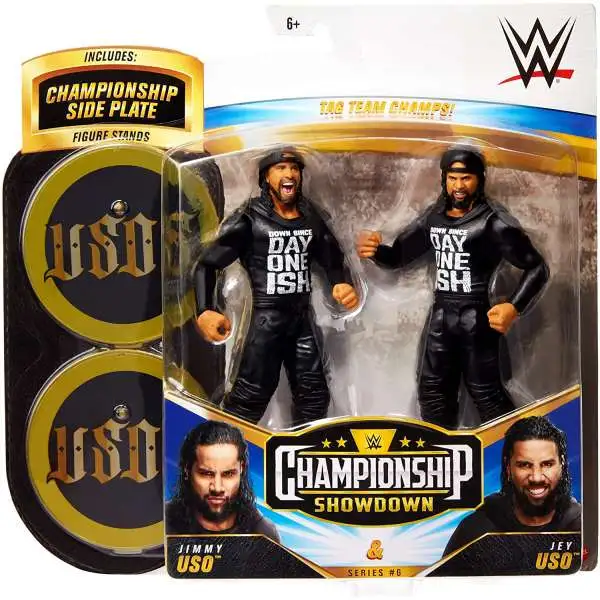 WWE Wrestling Championship Showdown Series 6 Jimmy Uso Jey Uso 6