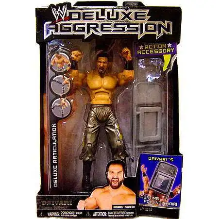 WWE Wrestling Deluxe Aggression Series 10 Daivari Action Figure [Damaged Package]