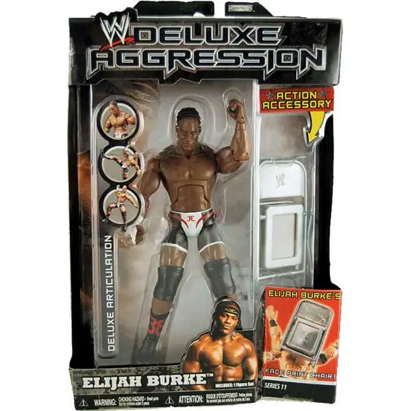 WWE Wrestling Deluxe Aggression Series 11 Elijah Burke Action