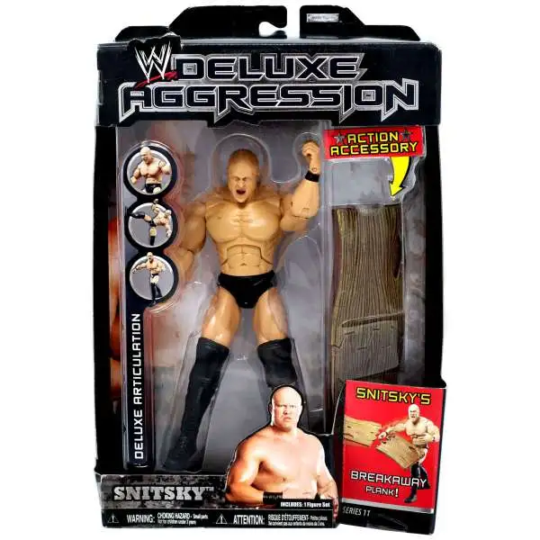 WWE Wrestling Deluxe Aggression Series 11 Snitsky Action Figure