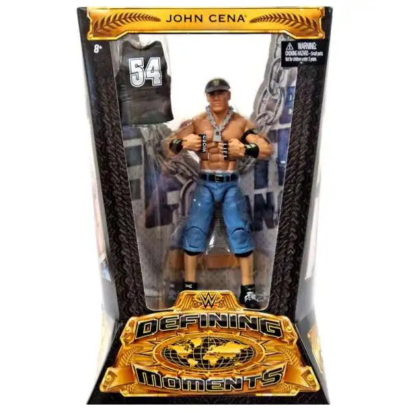 WWE Wrestling Defining Moments John Cena Action Figure [2003 Word Life]