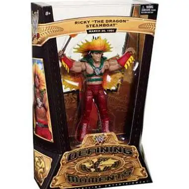 WWE Wrestling Defining Moments Series 3 Ricky The Dragon Steamboat Action Figure [March 30, 1991 Return]