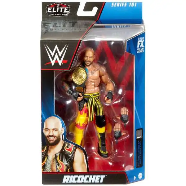 WWE Wrestling Elite Collection Series 101 Ricochet Action Figure
