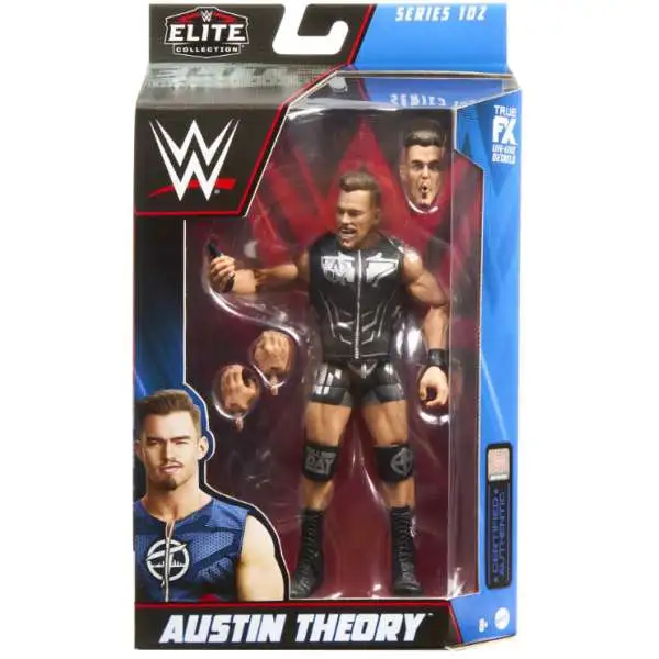 WWE Wrestling Elite Collection Series 91 Austin Theory 7 Action Figure ...