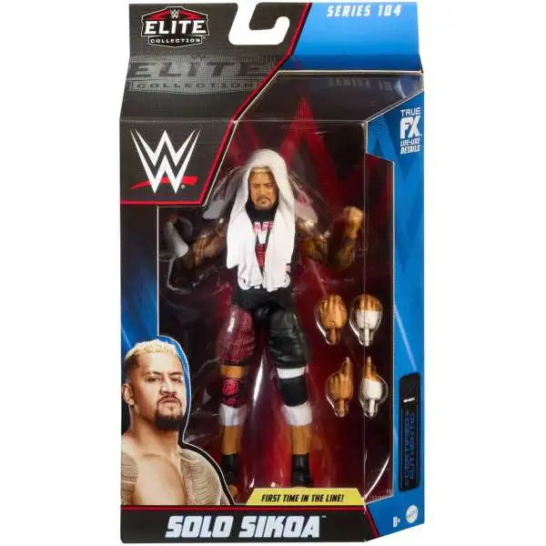 WWE Wrestling Elite Collection Series 104 Solo Sikoa Action Figure [Damaged Package]