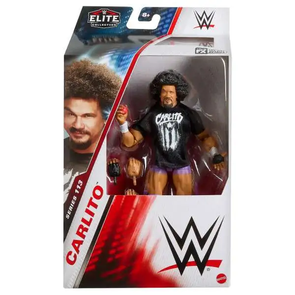 WWE Wrestling Elite Collection Series 113 Carlito Action Figure [Chase, Purple Trunks]
