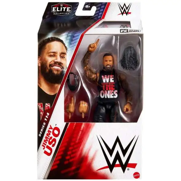 WWE Wrestling Elite Collection Series 114 Jimmy Uso Action Figure