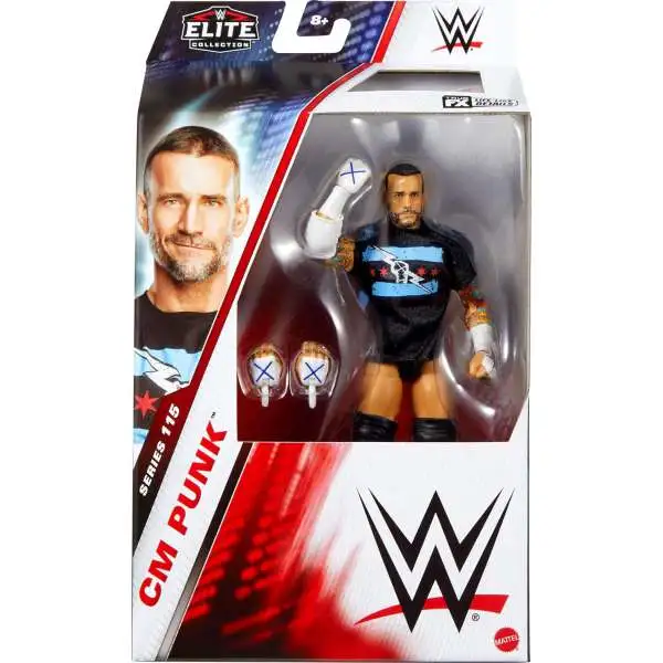 WWE Wrestling Elite Collection Series 115 CM Punk Action Figure [Damaged Package]