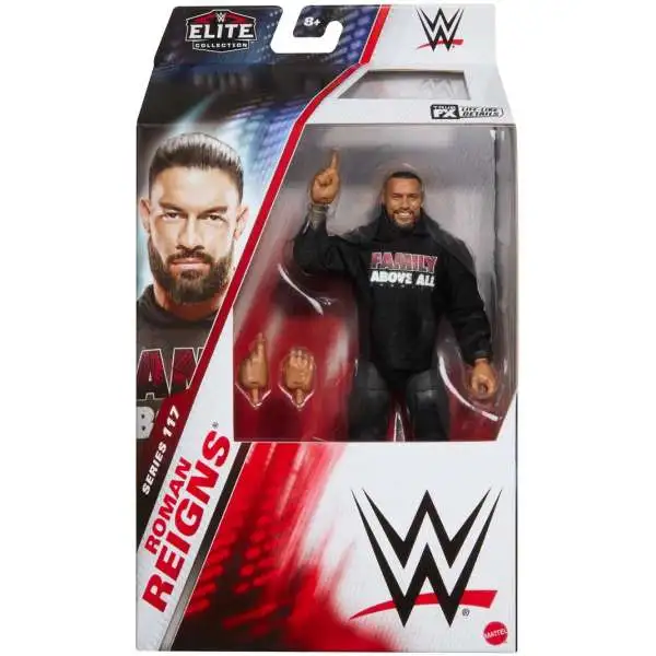 WWE Wrestling Elite Collection Series 117 Roman Reigns Action Figure [Family Above All Sweathsirt]