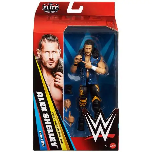 WWE Wrestling Elite Collection Series 124 Alex Shelley Action Figure [Motor City Machine Guns] (Pre-Order ships April)