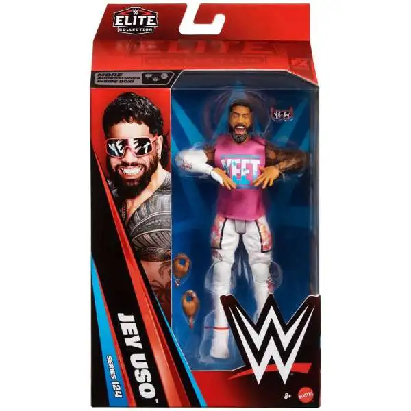 WWE Wrestling Elite Collection Series 124 Jey Uso Action Figure