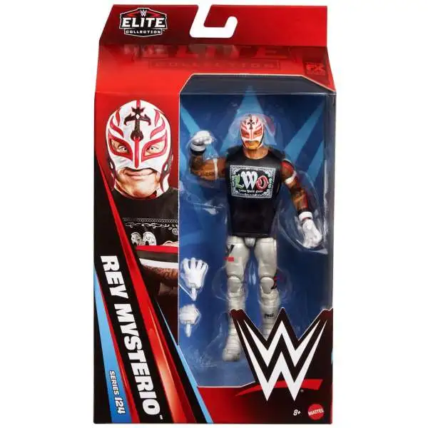 WWE Wrestling Elite Collection Series 124 Rey Mysterio Action Figure (Pre-Order ships April)