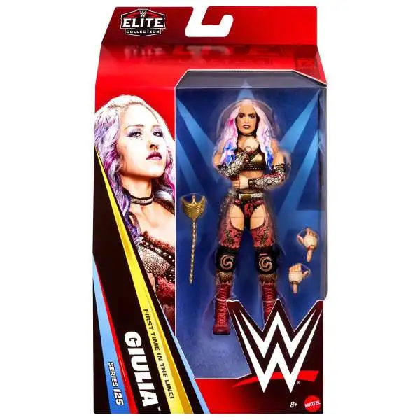 WWE Wrestling Elite Collection Series 125 Giulia Action Figure (Pre-Order ships May)