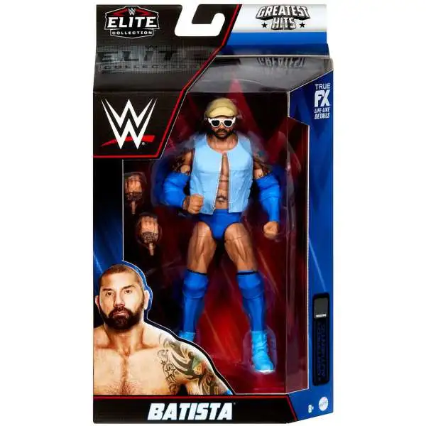 WWE Wrestling Elite Collection Greatest Hits Batista Action Figure