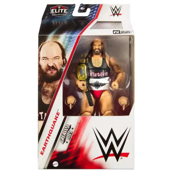 WWE Wrestling Elite Collection Greatest Hits 2024 Earthquake Action Figure