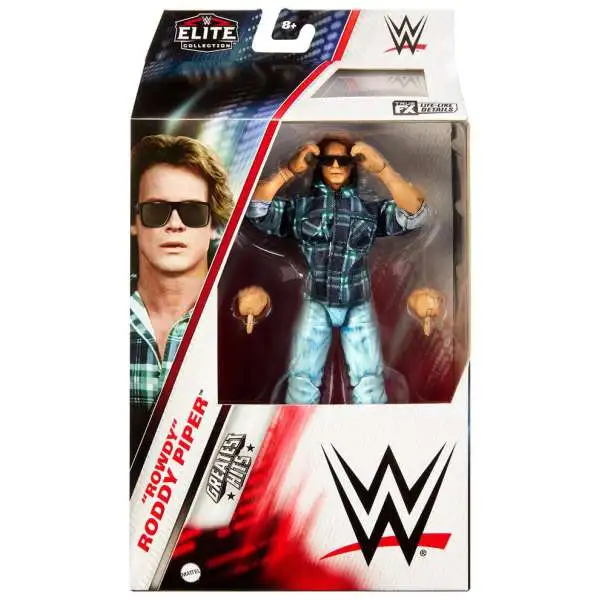 WWE Wrestling Elite Collection Greatest Hits 2024 Rowdy Roddy Piper Action Figure [John Nada, John Carpenter's They Live] (Pre-Order ships May)
