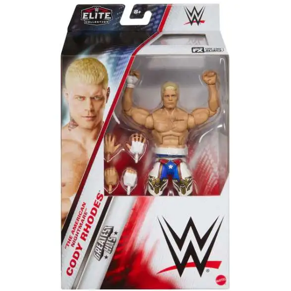 WWE Wrestling Elite Collection Greatest Hits 2025 Cody Rhodes 2 Action Figure (Pre-Order ships June)